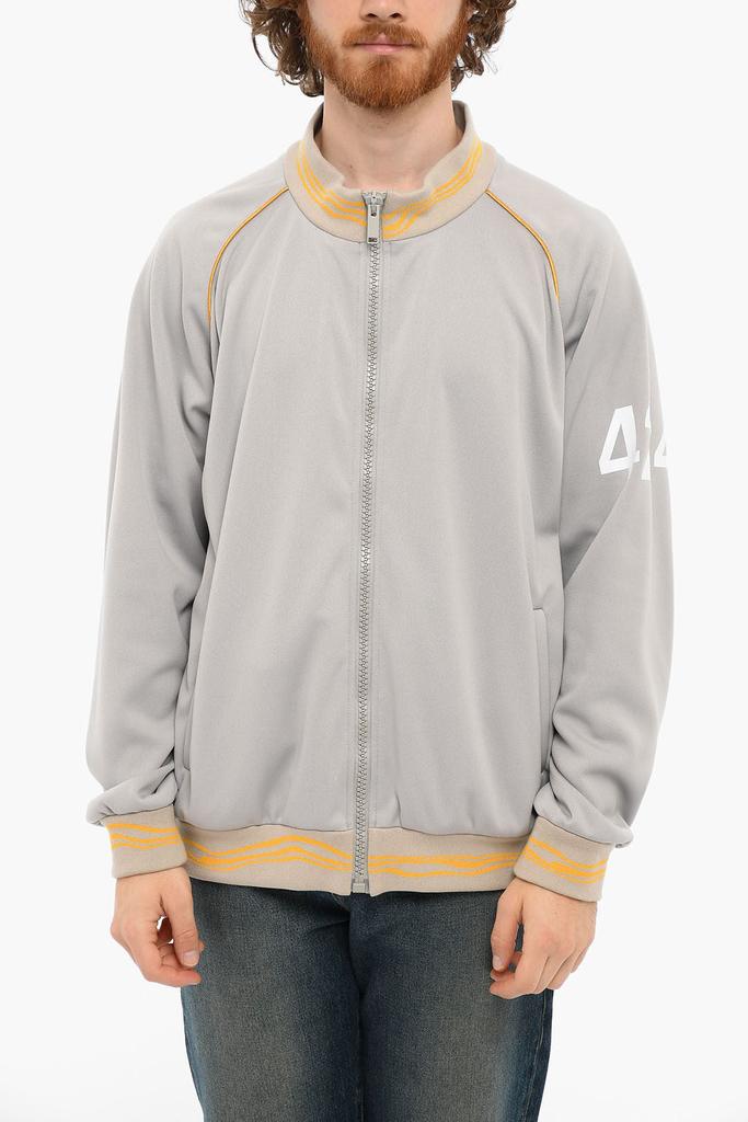 424 Logo Print Zipped Sweatshirt