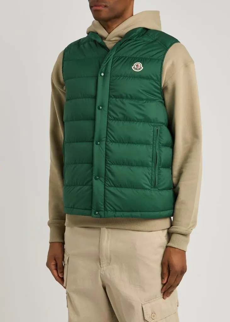 Moncler Barthe quilted shell gilet 2