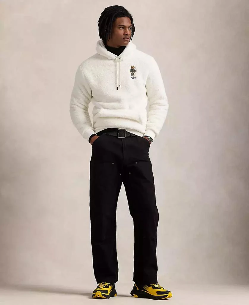 Ralph Lauren Men's Polo Bear Pile Fleece Hoodie 4