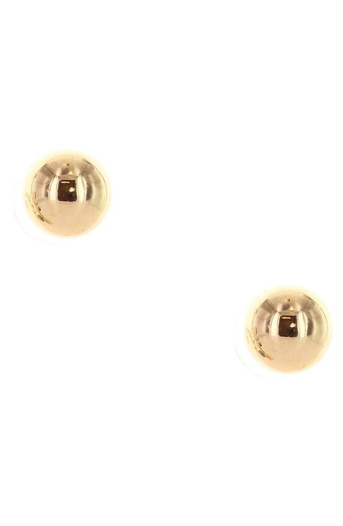 OLIVIA WELLES 14K Gold Plated Ball Stud Earrings