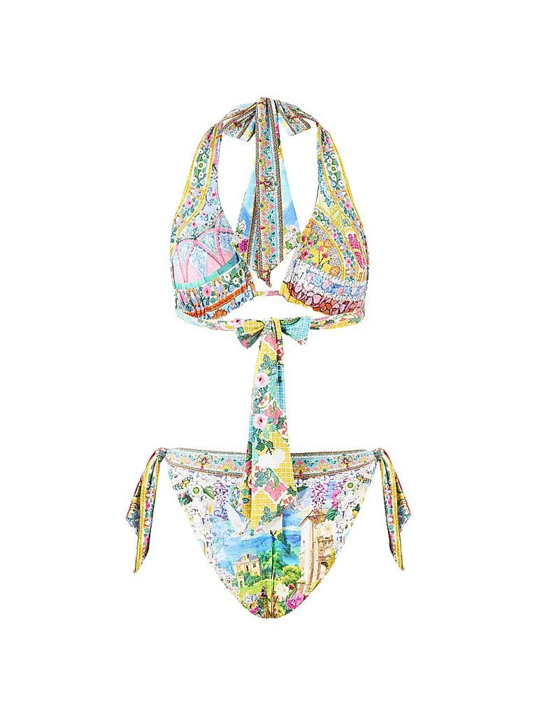 Camilla Reversible Printed Triangle Bikini 2