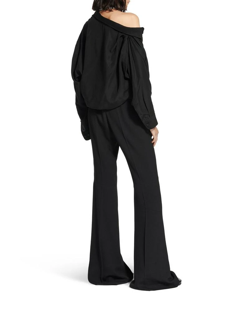 Balenciaga ONE SHOULDER SHIRT IN FLUID POPLIN 4