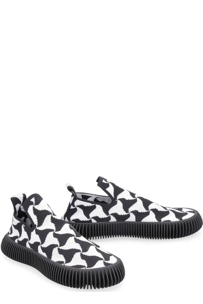 Bottega Veneta Bottega Veneta Interwoven Designed Slip-On Sneakers