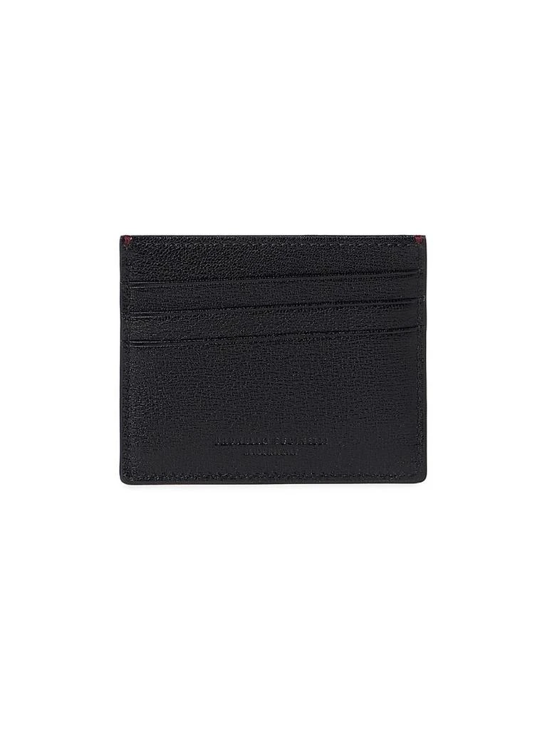Brunello Cucinelli Grained Leather Card Holder 3