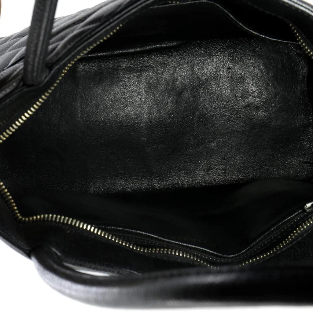 Chanel Medallion Tote Quilted Caviar 6