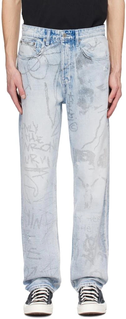 Ksubi Blue Trippie Redd Edition Anti K Devils Jeans 1