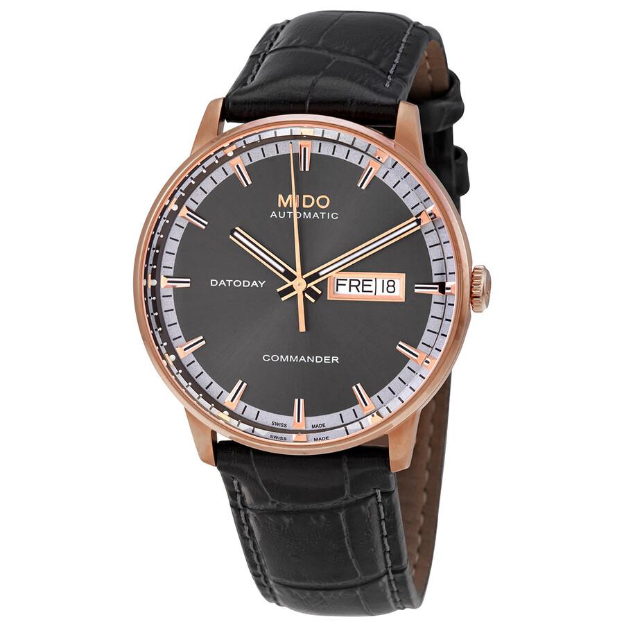 MIDO Mido Commander II Automatic Anthracite Dial Men
s Watch M016.430.36.061.80