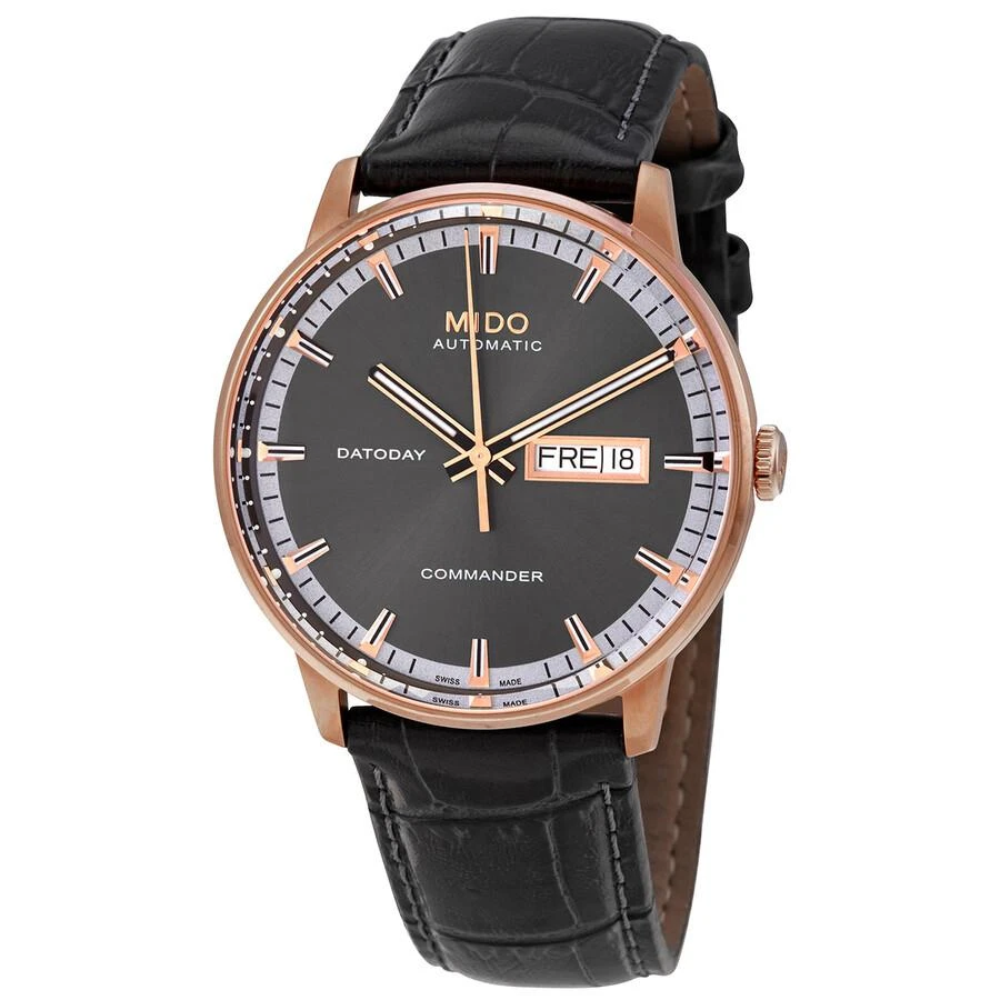 MIDO Mido Commander II Automatic Anthracite Dial Men
s Watch M016.430.36.061.80 1