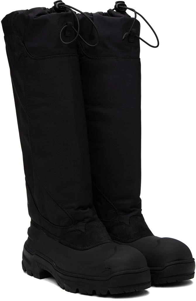 ROA Black Rubber Boots 4