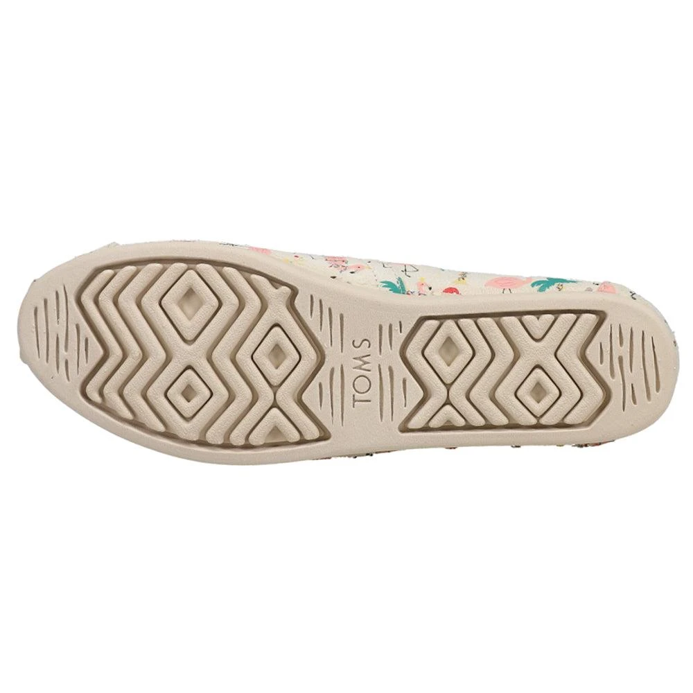 TOMS Alpargata Cozy Holiday Flamingos Graphic Slip On Flats 5