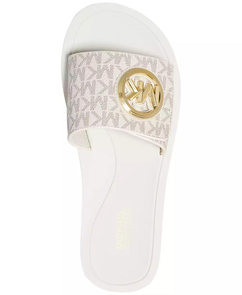 michael kors white sandals macys