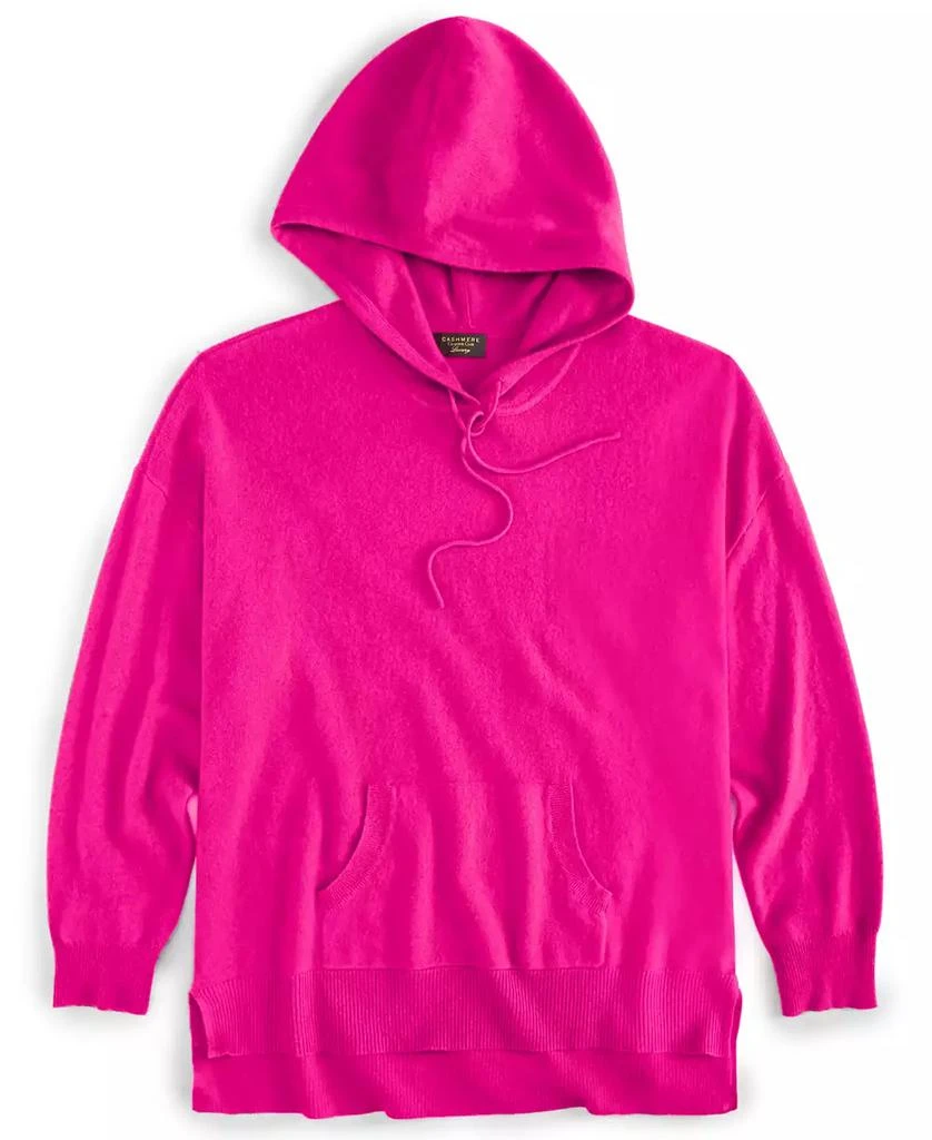 Charter Club Plus Size Cashmere Drawstring Hoodie, Created for Macy's 3