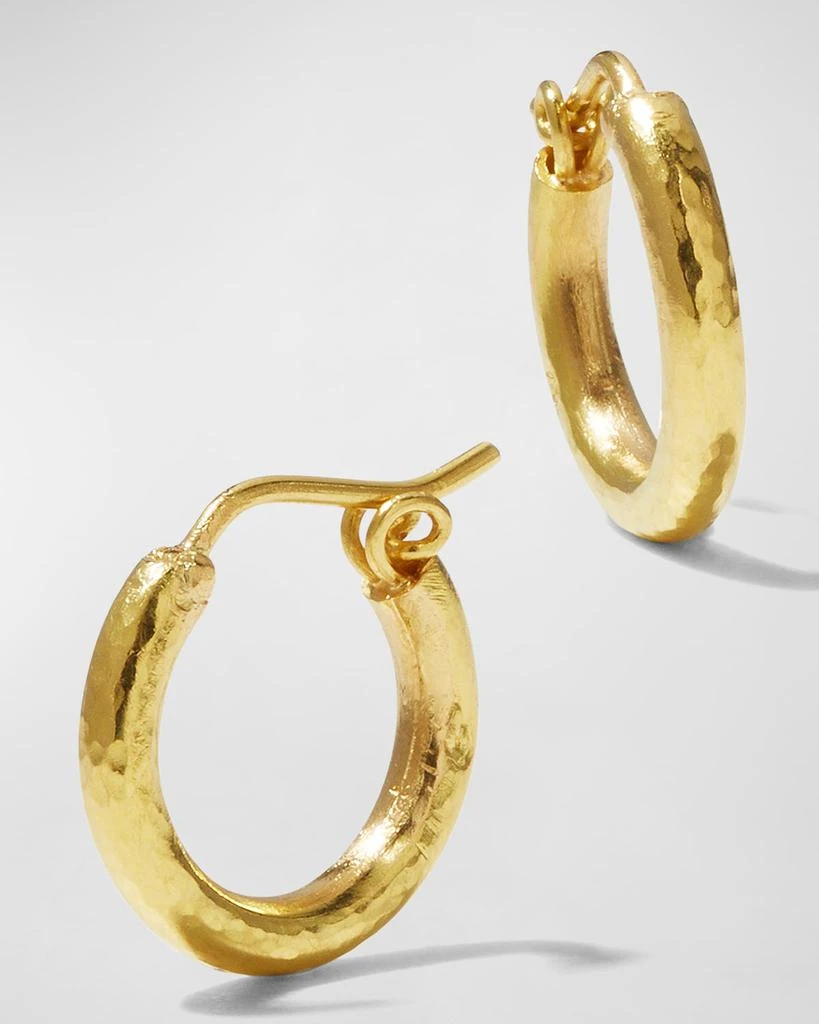 Elizabeth Locke 19K Yellow Gold Hoop Earrings 3