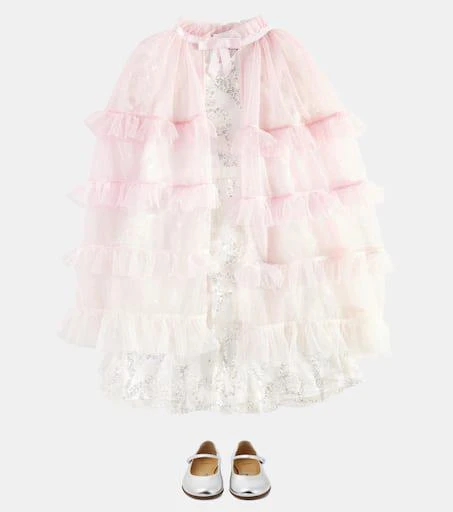 Sequined tiered tulle dress  On Sale Now with Up to 31% Off | Discover  Exclusive Deals & Savings at BeyondStyle  Authentic Self Portrait  kids|k|girls' dresses|girls |designers|i|clothing|s|self-portrait kids|d  with Limited-Time Discounts,