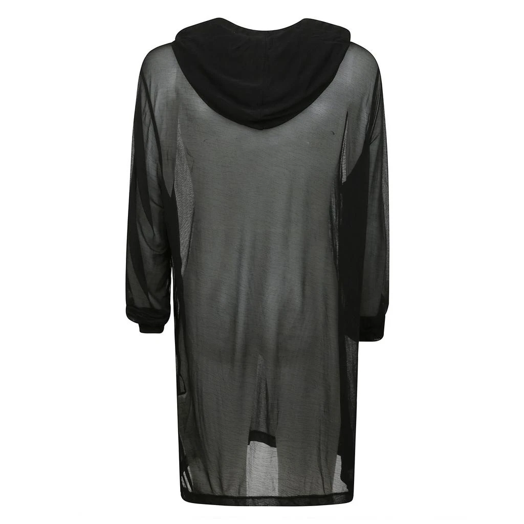 Rick Owens Rick Owens Semi-Sheer Drawstring Hoodie 2