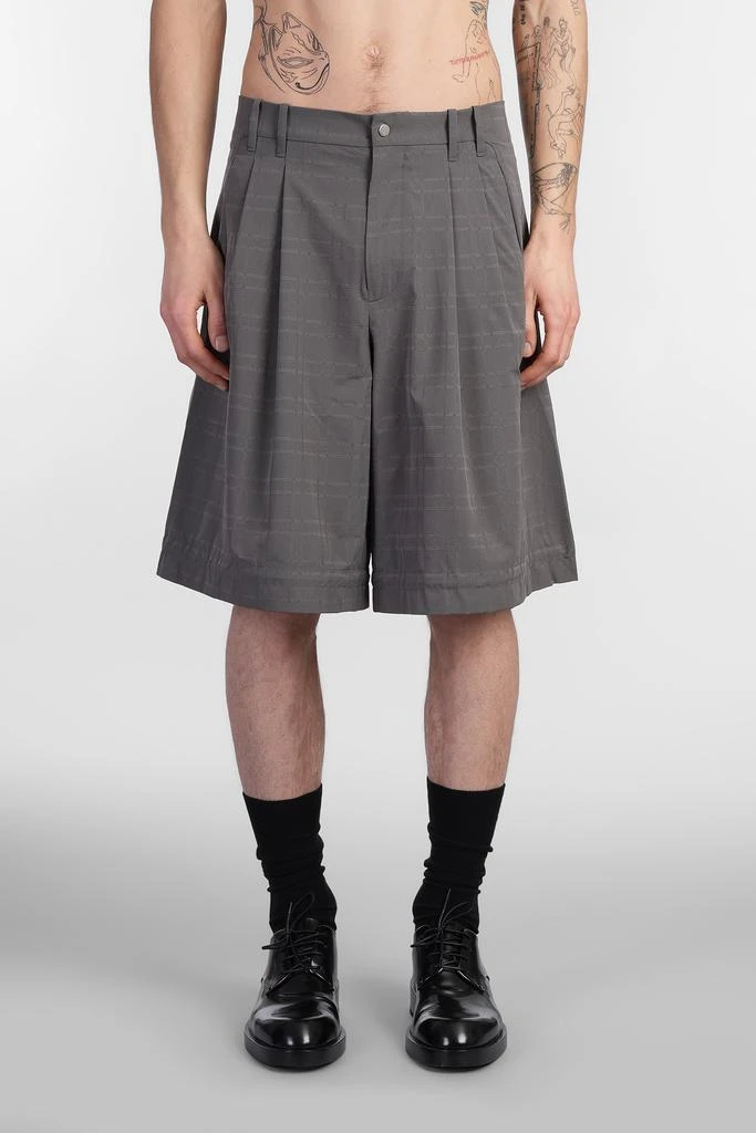 J.L-A.L Mica Short Shorts In Grey Polyester 1