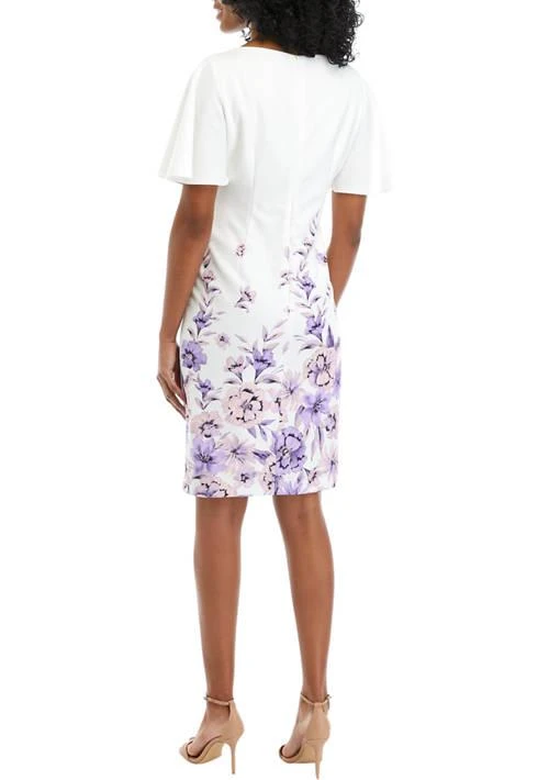 Kasper Petite Printed Sheath Dress 2
