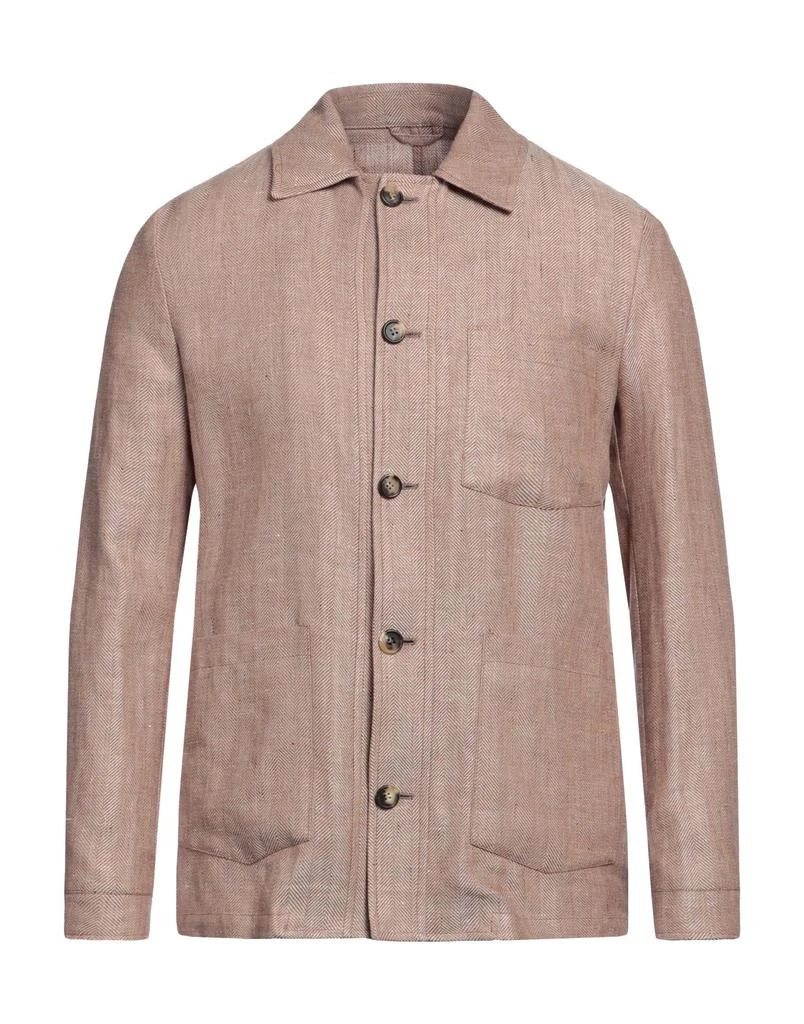 LUIGI BORRELLI NAPOLI Linen shirt 1