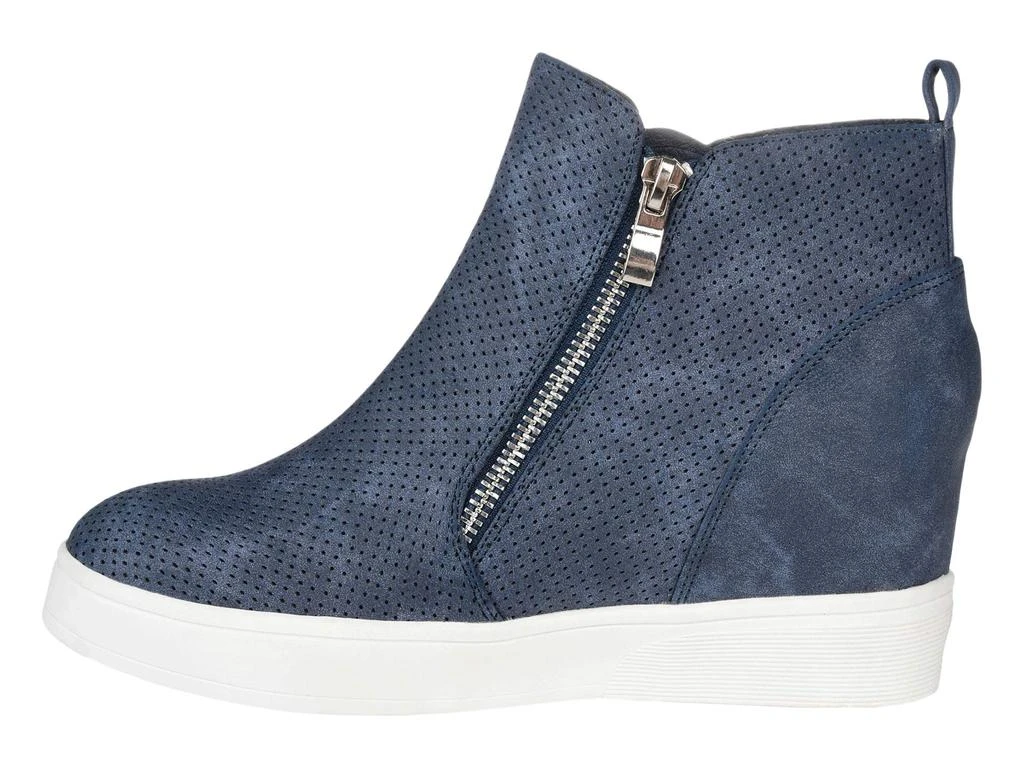 Journee Collection Pennelope Sneaker Wedge 4