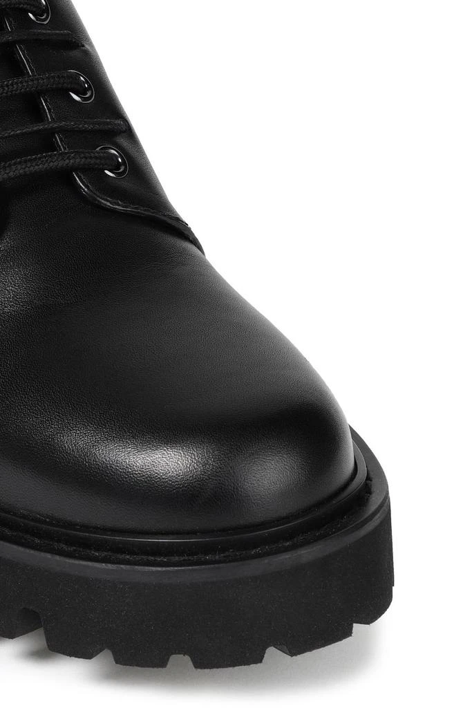 Valentino Embossed leather combat boots 4