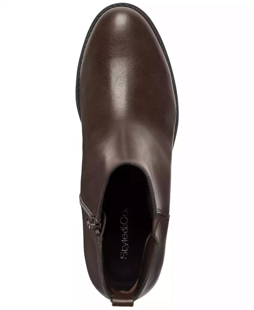 Style & Co Women's Garnerr Lug Sole Ankle Booties, Created for Macy's 4