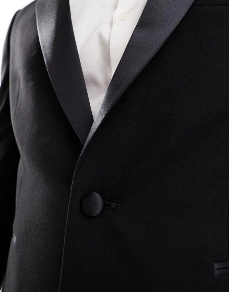 ASOS ASOS DESIGN new skinny tuxedo jacket in black 4