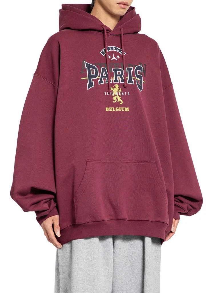 Vetements Vetements Double-Hooded Kangaroo-Pocket Hoodie 3