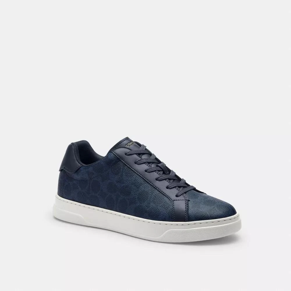 Coach High Line Sneaker In Signature Canvas 3