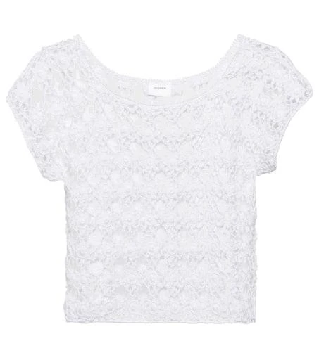 ANNA KOSTUROVA Bella crochet cotton top 1