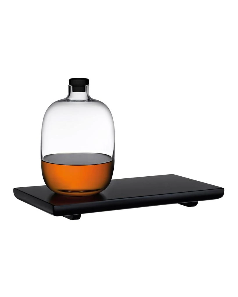 NUDE Malt Whiskey Bottle with Wooden Tray 1