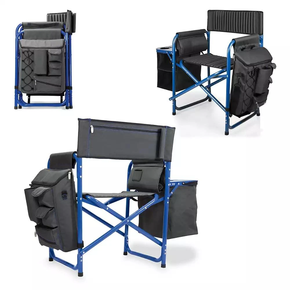ONIVA by Picnic Time Blue Fusion Backpack Chair with Cooler 10