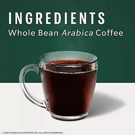 Starbucks Starbucks Whole Bean Coffee, Espresso Roast Dark, 40 oz. 4