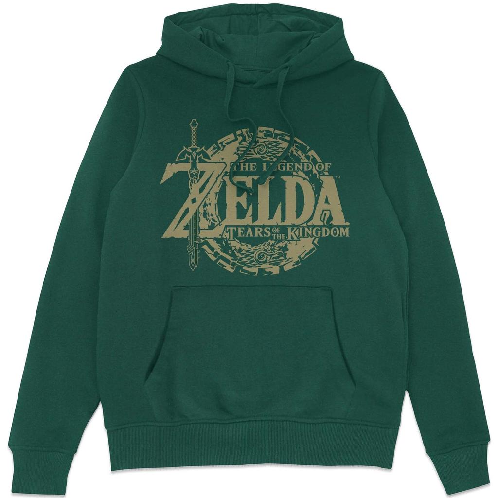Nintendo The Legend of Zelda Tears Of Kingdom Hoodie - Green