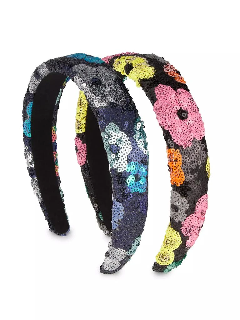 Bari Lynn Girl's Flower Headbands 2-Piece Set 2