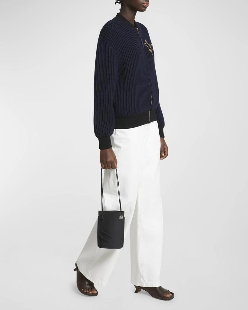 Loewe Dice Pocket in Leather with Strap 3