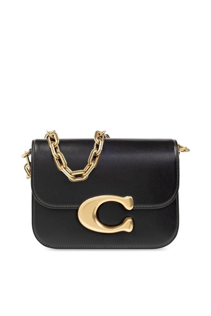 Coach Coach Idol Logo Plaque Chained Shoulder Bag 1