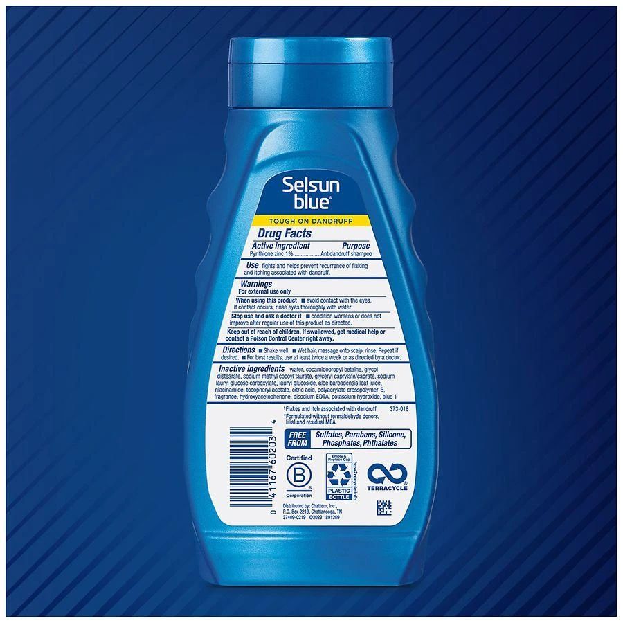 Selsun Blue Itchy Dry Scalp Antidandruff Shampoo 4