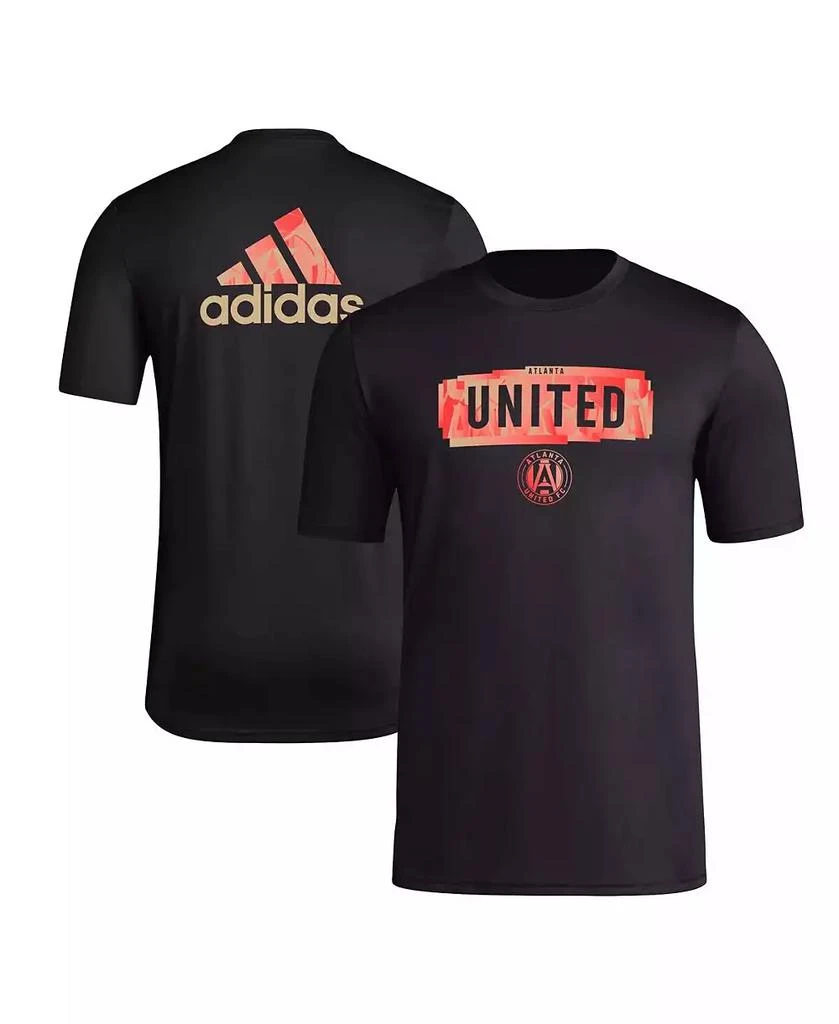 Adidas Men's Black Atlanta United FC Local Pop AEROREADY T-shirt 1