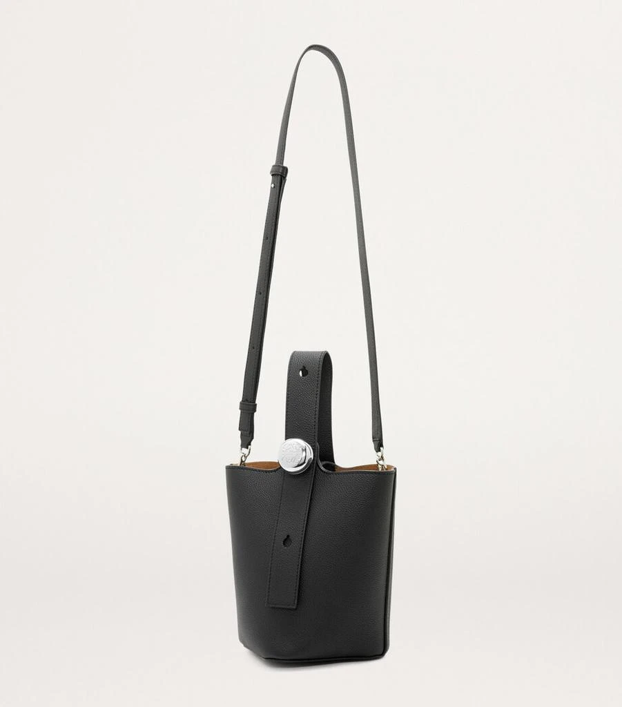 Loewe Mini Leather Pebble Bucket Bag 4