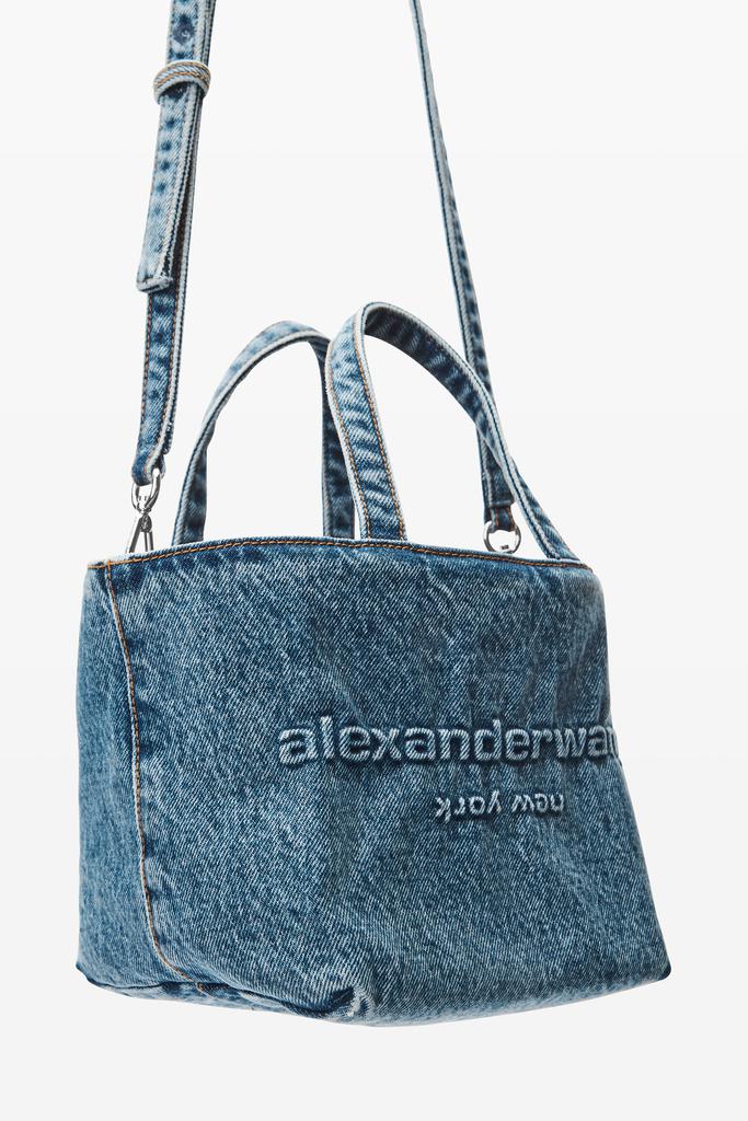 Alexander Wang Small Punch Tote in Vintage Medium Indigo