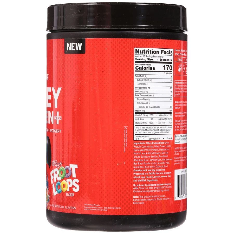 Six Star 100% Whey Protein Plus Froot Loops 8