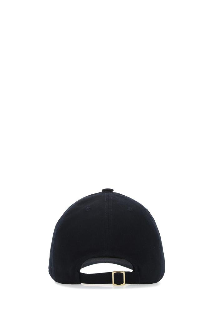 Thom Browne Midnight blue cotton baseball cap