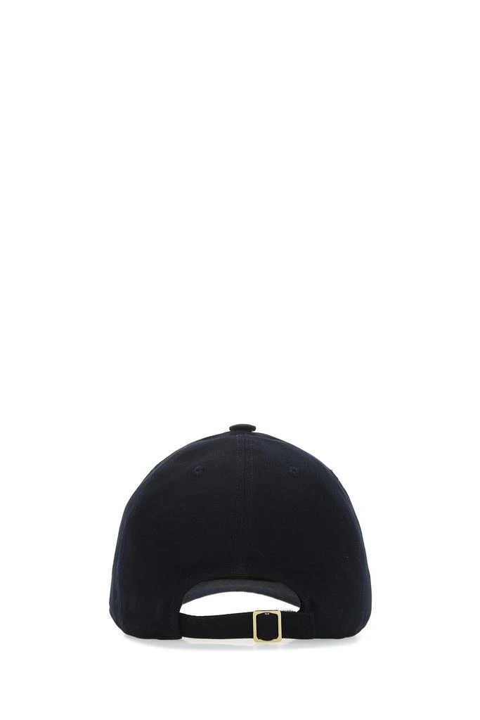 Thom Browne Midnight blue cotton baseball cap 2