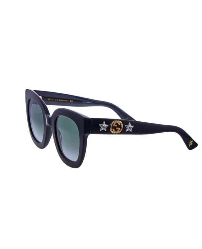 Gucci Gucci Grey Square 49mm Women's Sunglasses GG0208S-001-SD 1
