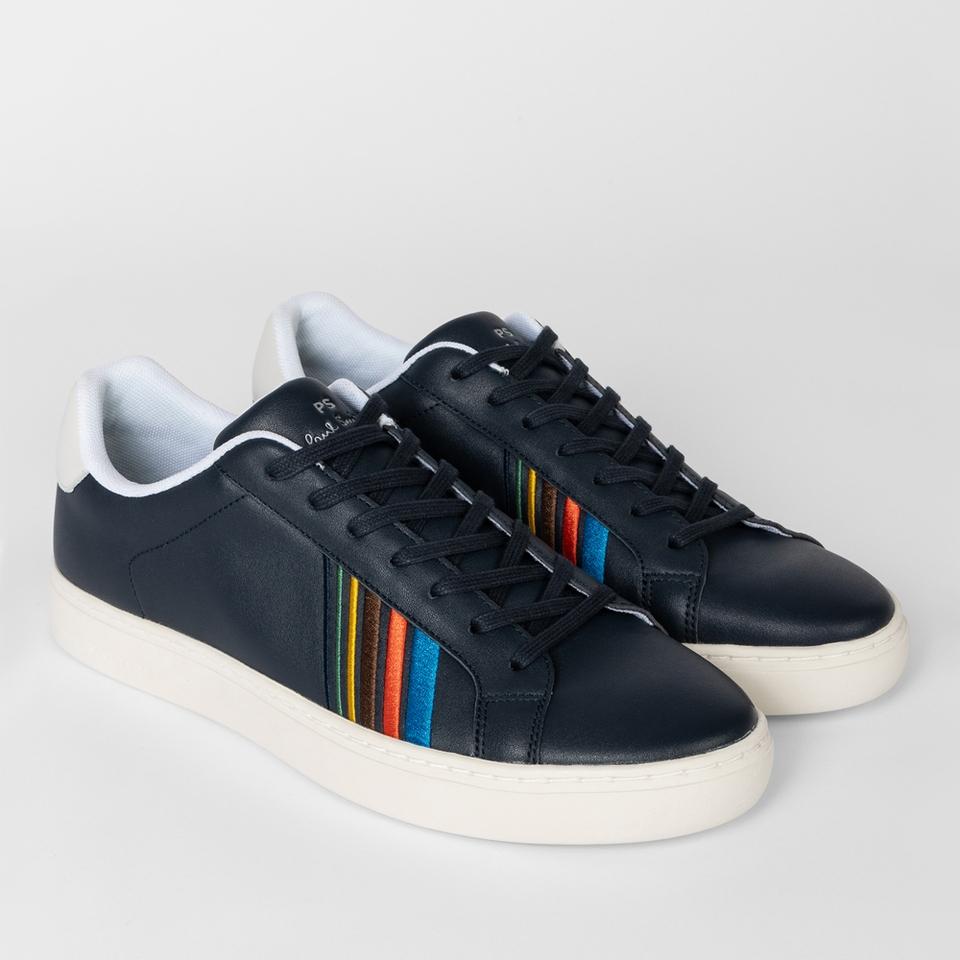 undefined PS PAUL SMITH MEN'S REX LEATHER TRAINERS