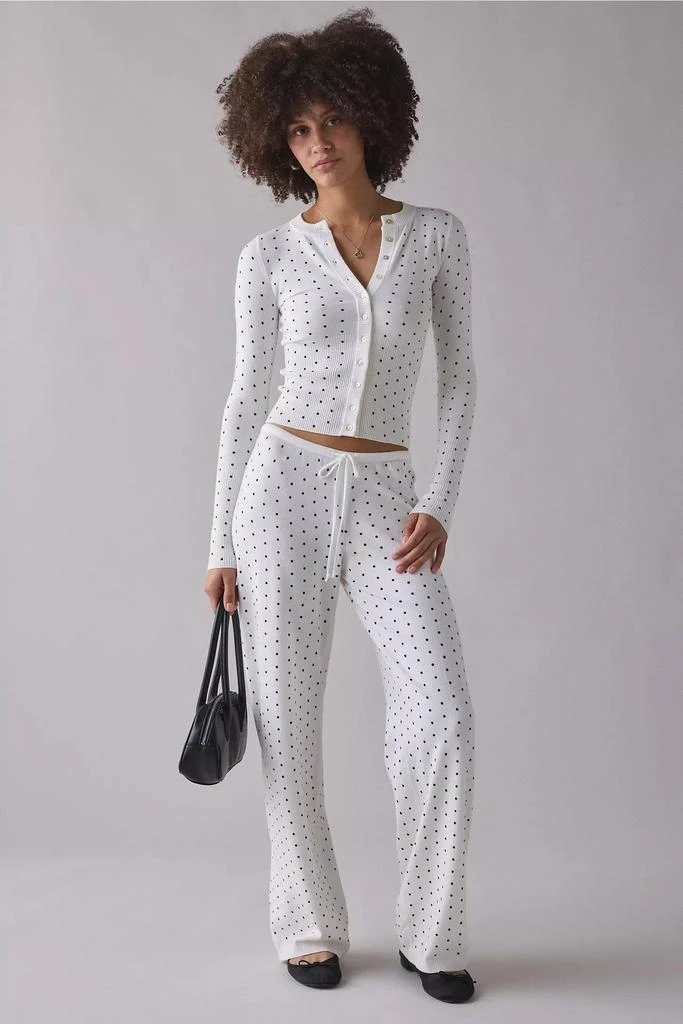 Frankies Bikinis Frankies Bikinis Lenon Belle Of The Ball Button Up Knit Sweater 3