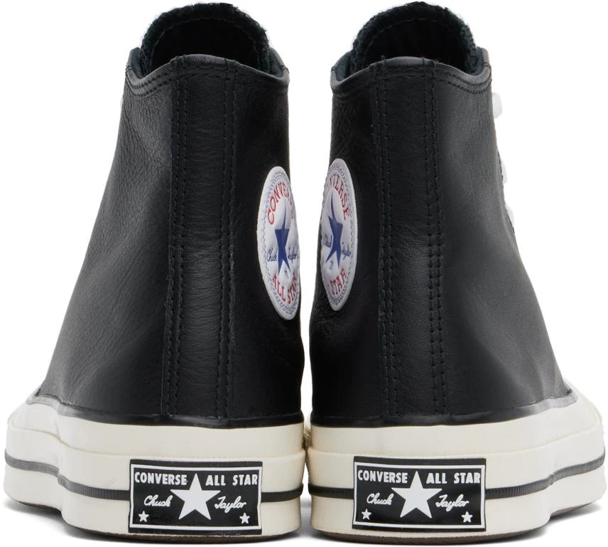 Converse Black Chuck 70 Leather Sneakers 2