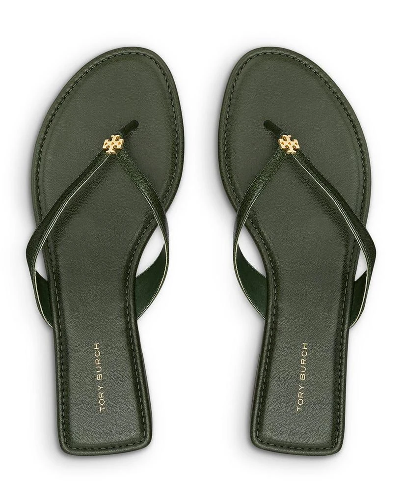 Tory Burch Women's Capri Leather Flip Flop Sandals 3