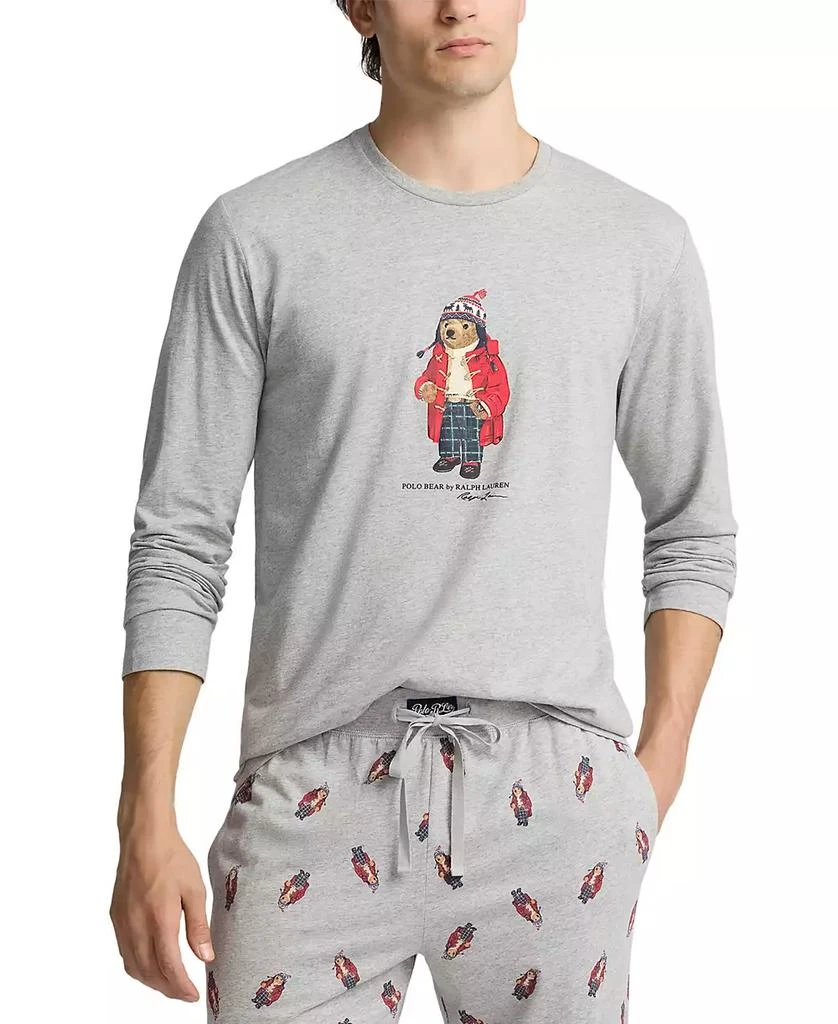 Polo Ralph Lauren Men's 2-Pc. Polo Bear Pajama Set 3