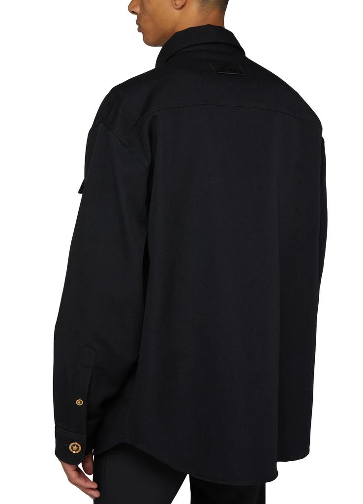 Versace Wool gabardine blouson 5